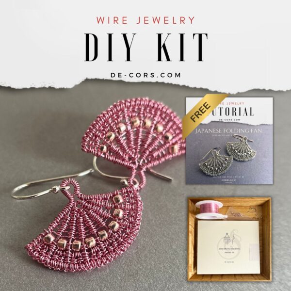 DIY KIT - Japanese Fan - PINK