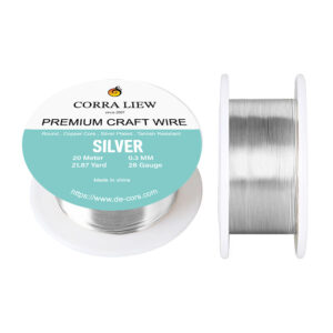 28ga Silver Premium Craft Wires